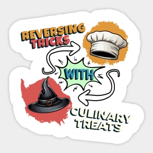 Reversing Tricks With Culinary Treats - Cooking Sticker